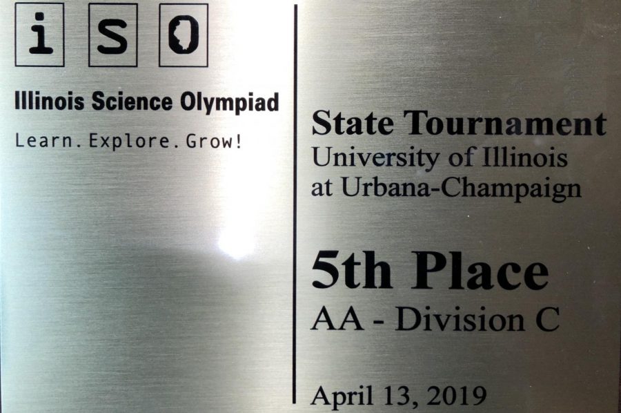 Science Olympiad places fifth at state competition