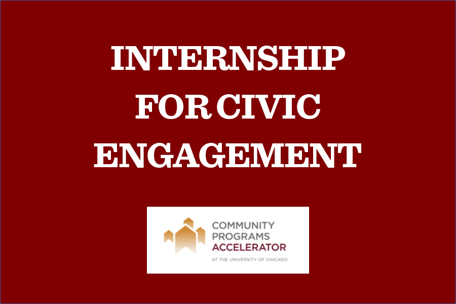 Applications open for the summer Internship for Civic Engagement