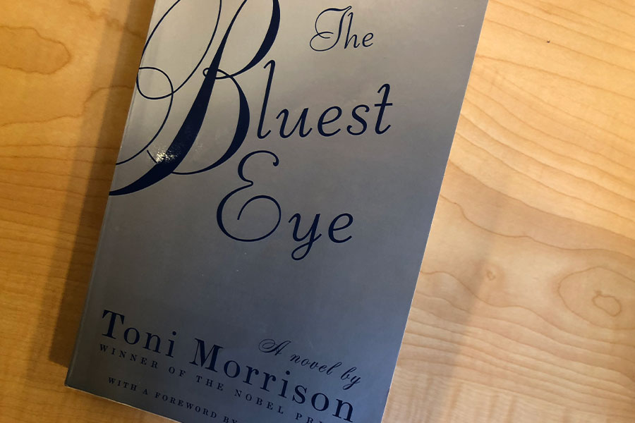 The Bluest Eye, a longstanding component of the English 2 curriculum, used to be paired in English 1 with Maya Angelous I Know Why the Caged Bird Sings. The latter has been dropped so as to avoid creating a pattern of books about the exploitation of young girls of color.