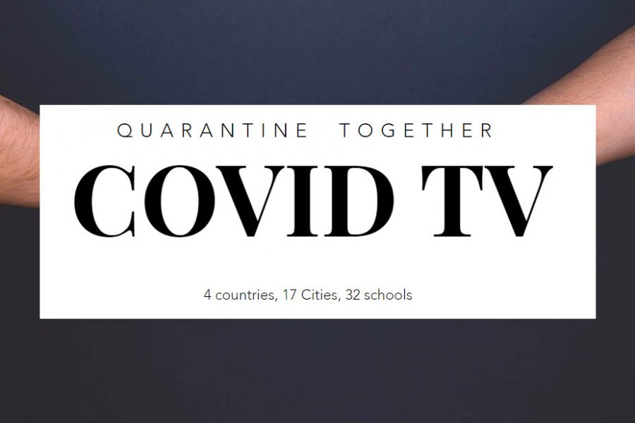 COVID-TV%2C+a+site+started+by+ninth+graders+Lauren+Tapper+and+Kia+Dutta%2C+is+meant+to+be+a+place+for+teenagers+to+connect+and+share+stories+during+the+stay-at-home+order.