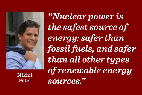 Nuclear energy is our best option