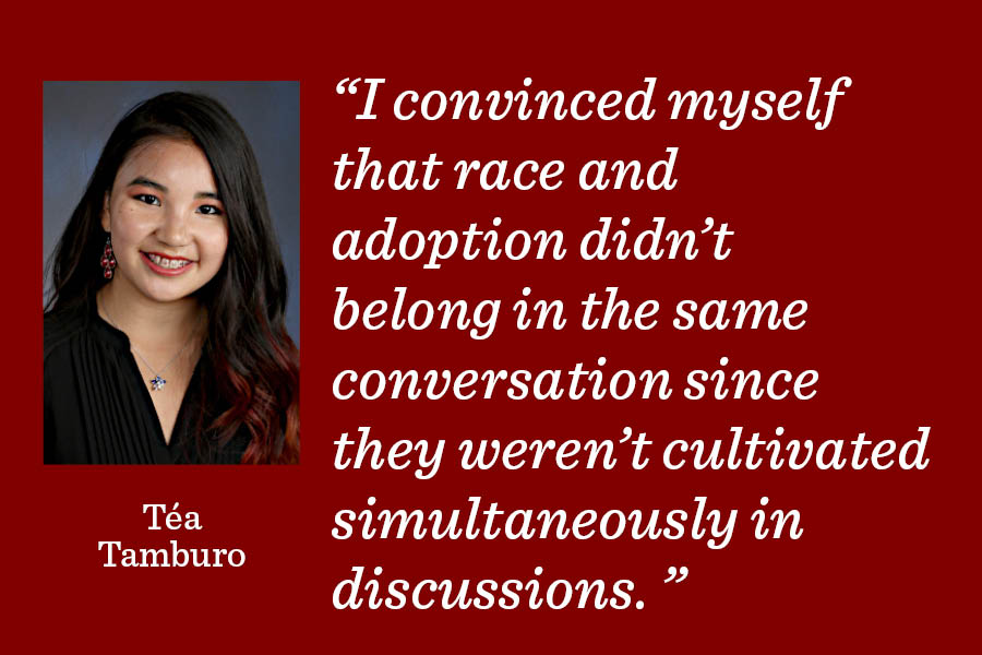 Lab should consider adopted people in their discussions surrounding equity and inclusion, according to Midway content manager Téa Tamburo.