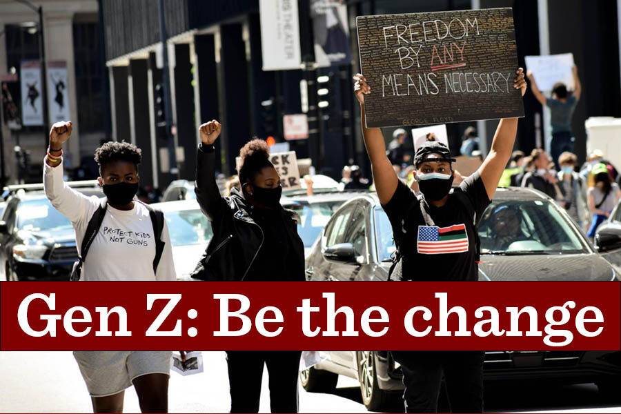 Gen Z has played a key role in organizing recent protests from the gun control movement to Black Lives Matter. Only time will tell if the generation can also  walk the walk.