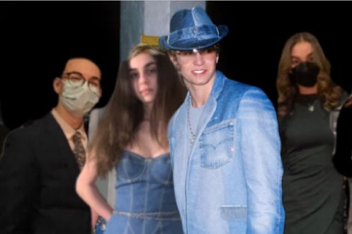 The Jalapeño Poppers, this year’s winners of the Hunt, pose for an unlikely photo with Justin Timberlake. For one of the annual scavenger hunt’s challenges, juniors Ben Luu, Adrianna Nehme, Alina Susani and Saul Arnow had to create an image of themselves with their favorite celebrity.