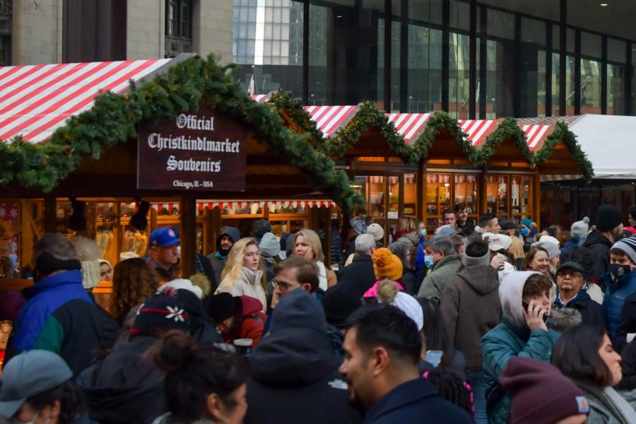 Many+Christkindlmarket+vendors+who+travel+from+outside+the+country+to+attend+the+annual+market+are+thrilled+to+be+back+in+Chicago+for+the+holidays.+The+market+takes+place+in+Daley+Plaza+and+will+be+open+until+Dec.+24.