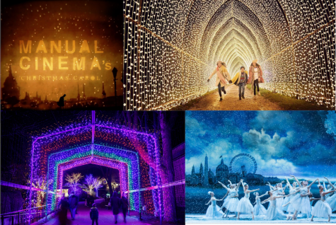 The Chicago Botanic Garden’s “Lightscape,” Chicago Symphony Orchestra’s “Merry, Merry Chicago!,” Lincoln Park Zoo’s “ZooLights,” Manual Cinema’s “Christmas Carol,” and Joffrey Ballet’s “The Nutcracker” are all events in Chicago that can be experienced this holiday season.