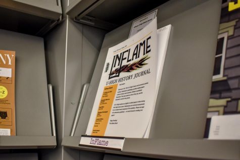 Editorial board applications for the Inflame History and Economics Journal are open to all juniors and sophomores enrolled in a history class.