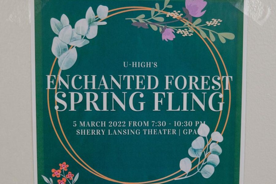 This years Winter Formal, now called Spring Fling, will be held in Sherry Lansing Theater on March 5 from 7:30-10:30 p.m. The Spring Fling will follow Spirit Week, where students can dress up as themes selected by Student Council.