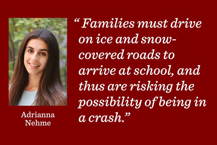 University and municipal authorities failure to clear roads amounts to serious neglect that causes delays and endangers drivers, writes News Editor Adrianna Nehme.