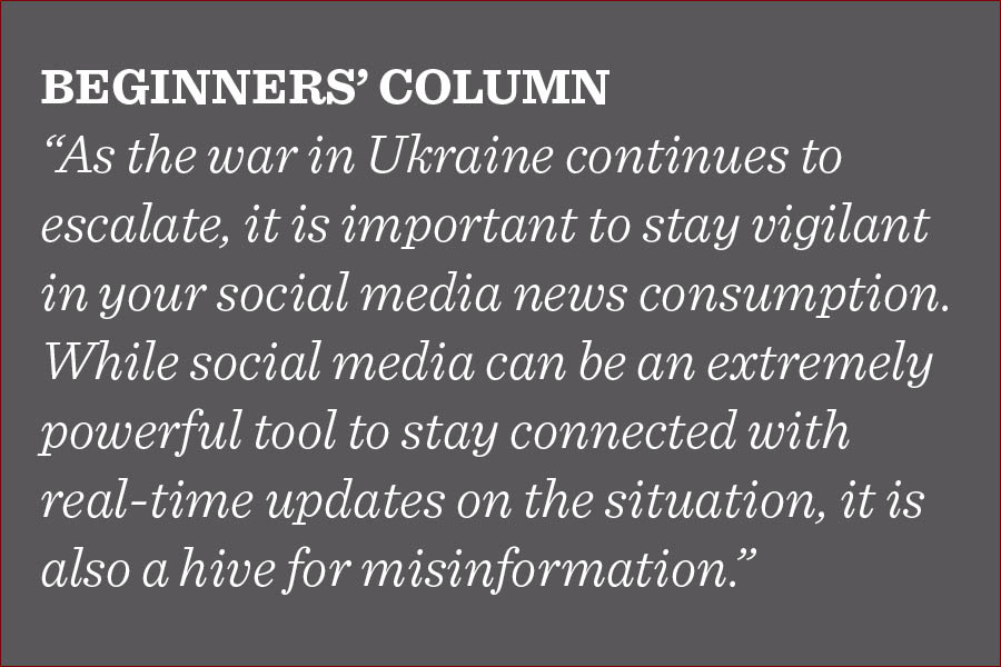 Misinformation on social media must be countered, argue a group of beginning journalists.