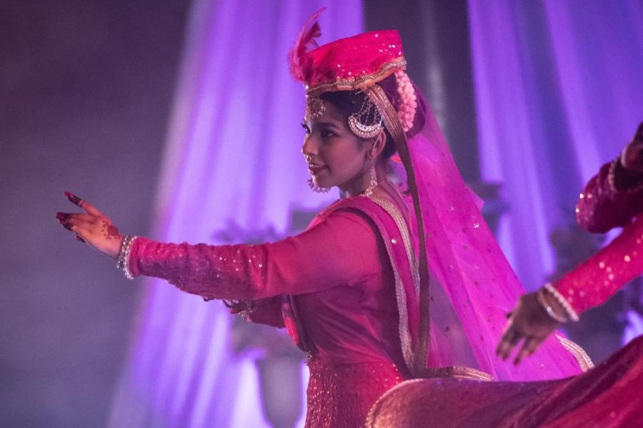 DANCING STORIES. Junior Zara Baig dances Kathak, a form of Indian classical dance which she has been practicing for over 11 years. Zara uses dance to engage in storytelling which is accomplished through hand gestures and facial expressions.