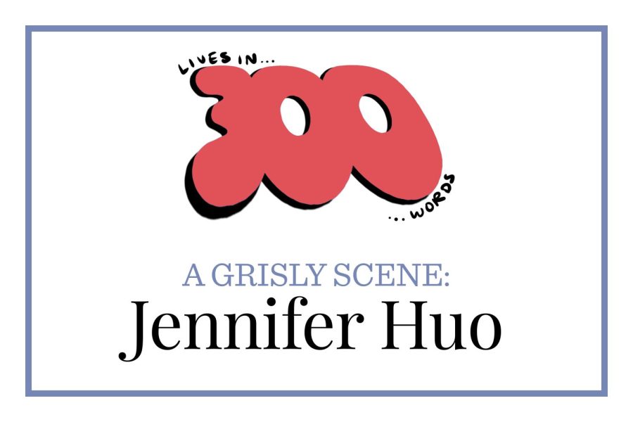 A grisly scene: Jennifer Huo