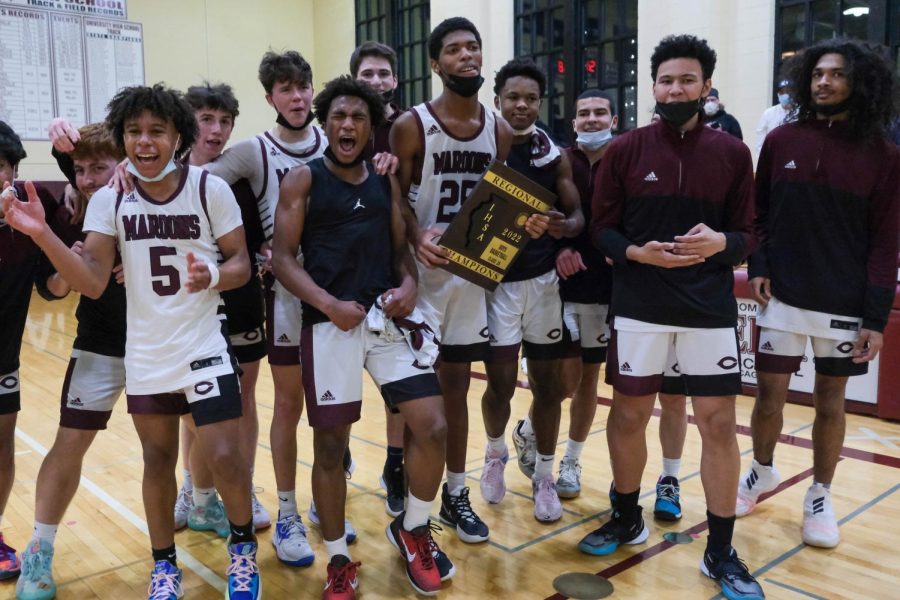 The boys varsity team won the Illinois High School Association 2A Regional Championship on Feb. 25 against Dyett High School. They earned the right to compete in the IHSA Sectional semifinals against Leo High School.