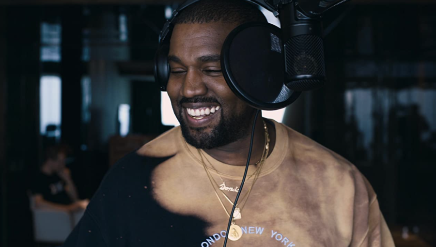 Ye pictured producing music in new Netflix documentary Jeen-yuhs: A Kanye Trilogy