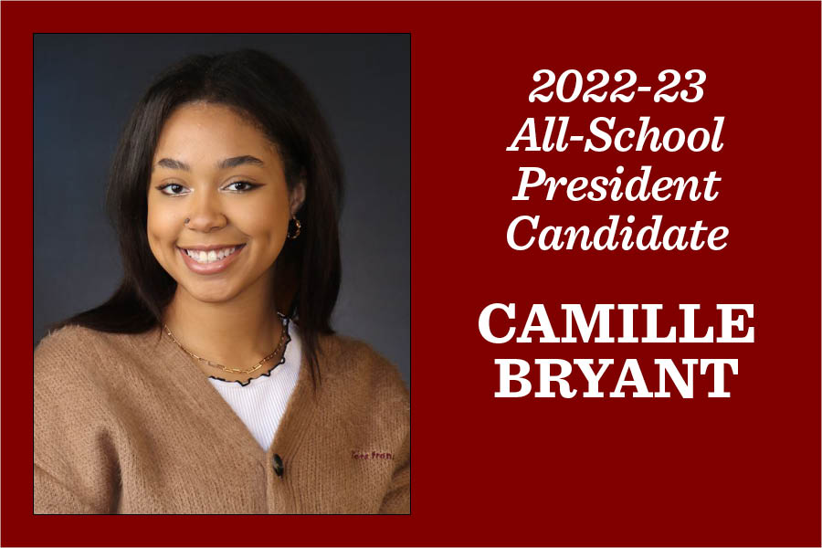 Camille Bryant: Candidate for All-School president