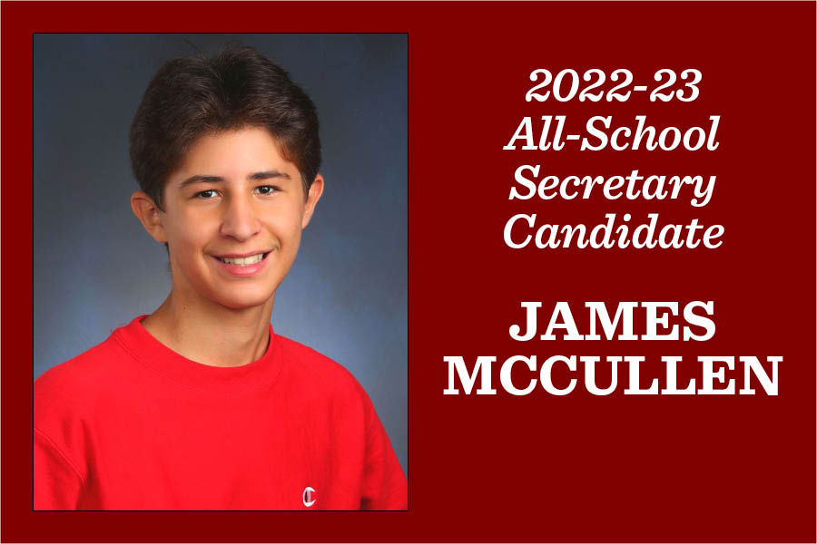 James McCullen: Candidate for secretary