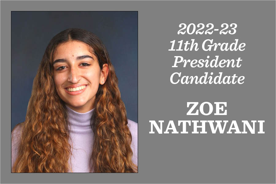 Zoe Nathwani: Candidate for class of 2024 president