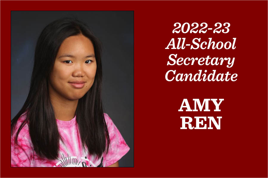 Amy Ren: Candidate for secretary