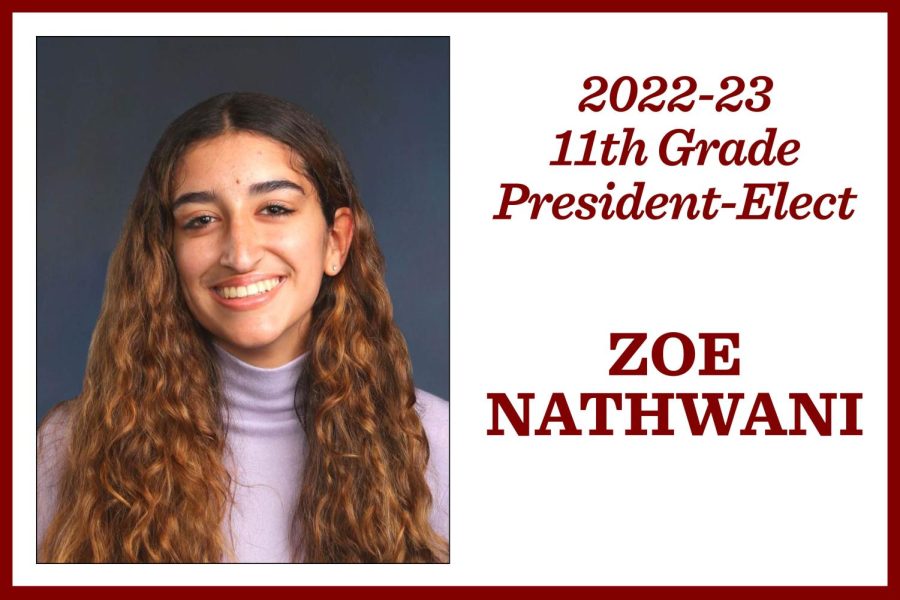 Zoe+Nathwani%2C+Class+of+2024+president