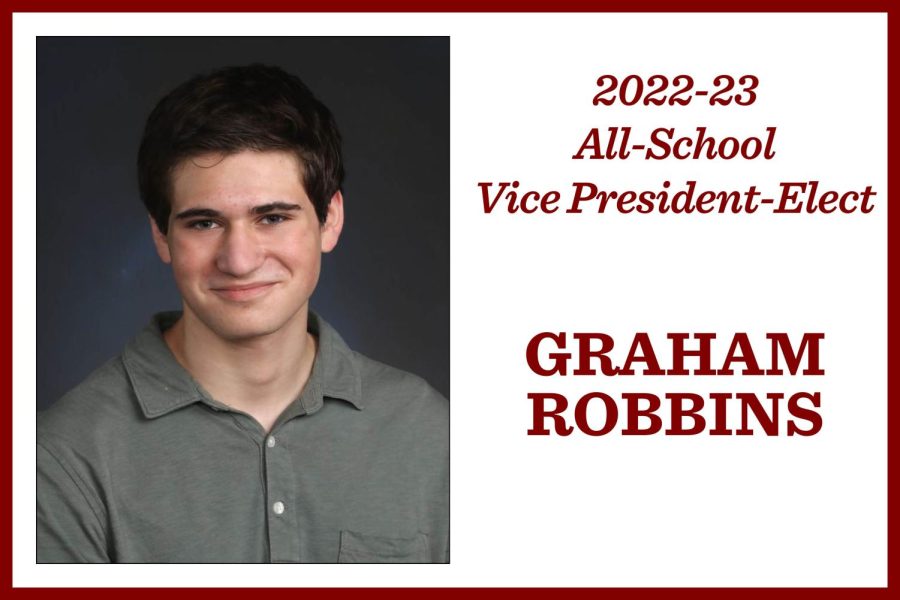 Graham Robbins, all-school vice president