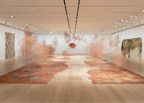 Desire Lines is Igshaan Adams’ first major solo exhibit in the United States, with more than 20 works made between 2014 and now, including a large-scale commission produced expressly for the exhibit.
