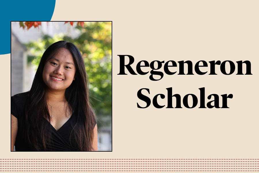 Senior Corona Chen was named a finalist in the Regeneron Science Talent Search. 