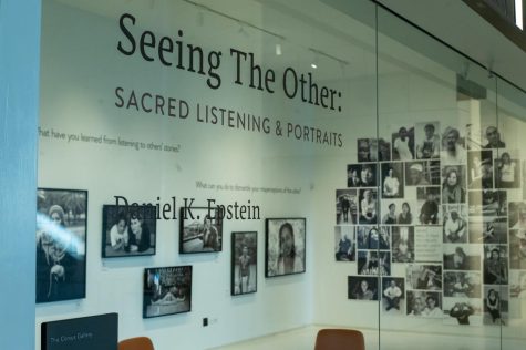 “Seeing the Other,” the current Corvus Gallery exhibit, displays portraits of dozens of individuals across the world. The artist will attend the exhibits opening and visit several arts classes. 