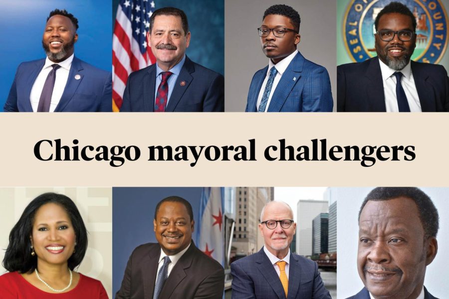 Eight+challengers+are+running+against+incumbent+Lori+Lightfoot+in+the+current+Chicago+mayoral+election.+++