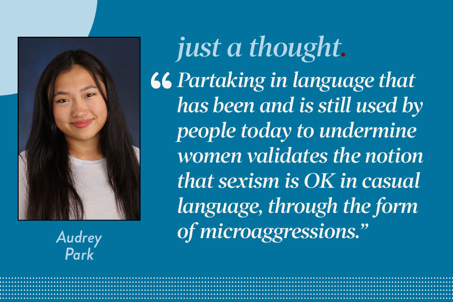 Some comments people tell women have adopted double meanings and can take the form of sexist microaggressions, thus perpetuating a stigmatizing cycle of sexism. 