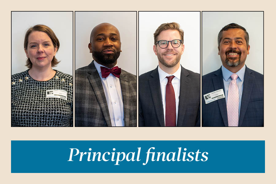 Four principal finalists visited U-High on April 10-13, talking with administrators, students, faculty and parents on how they would improve the high school. The search committee aims to make a decision by the end of April. 