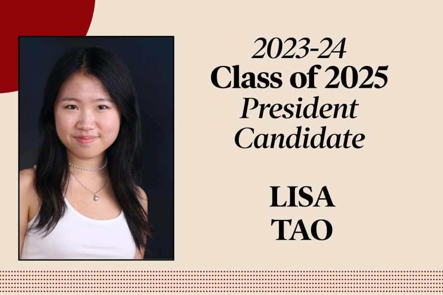 Lisa Tao: Candidate for Class of 2025 president