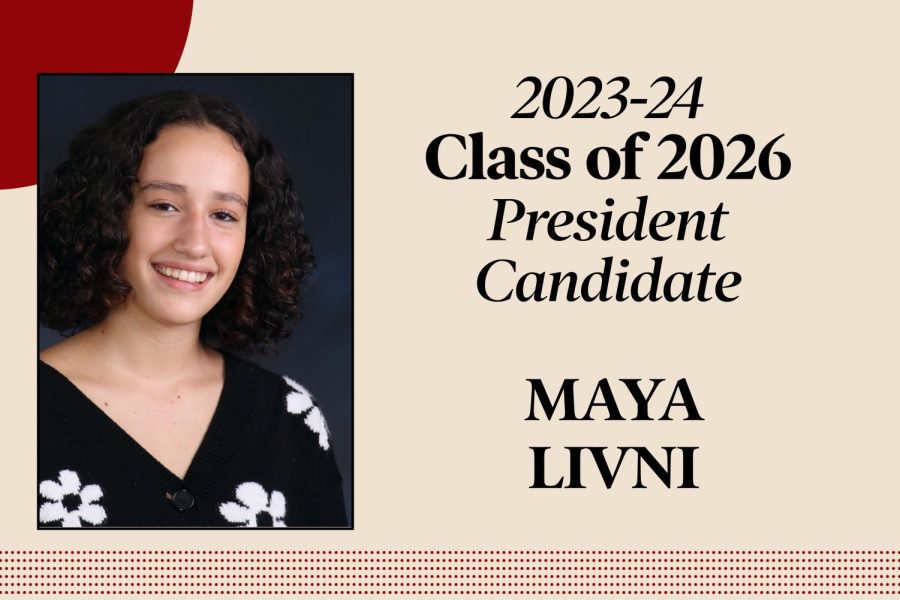 Maya Livni: Candidate for Class of 2026 president