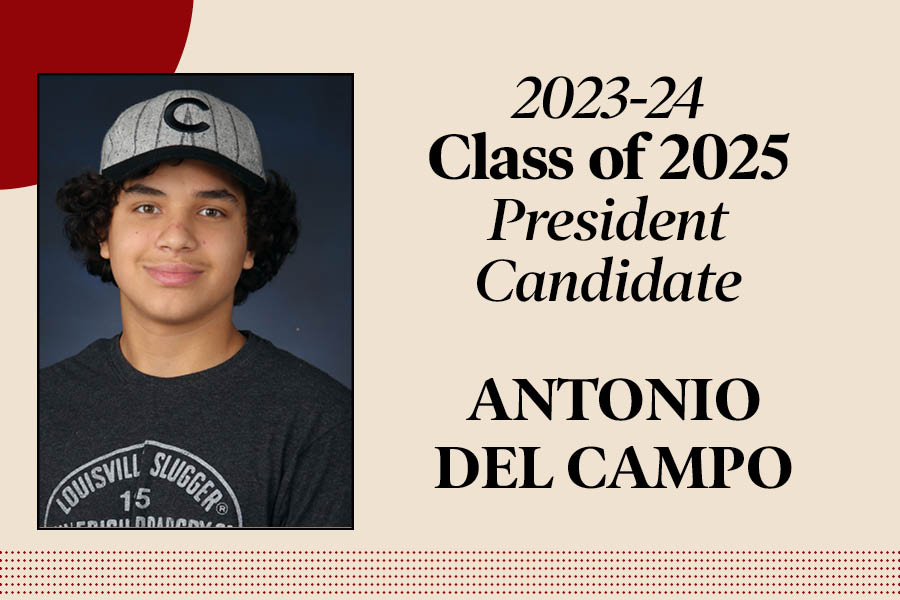 Antonio Del Campo: Candidate for Class of 2025 president