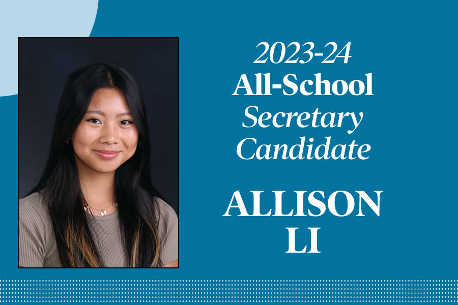 Allison Li: Candidate for secretary