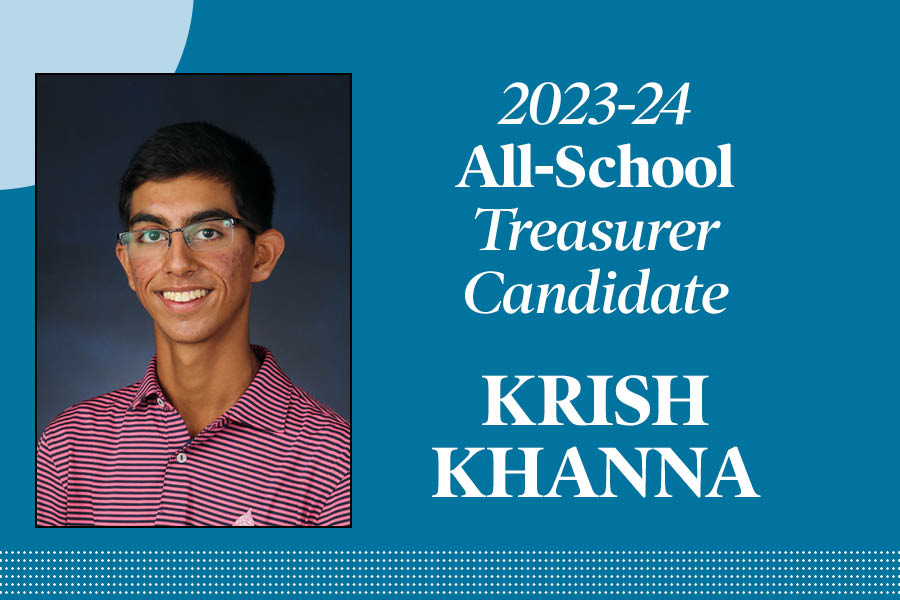 Krish Khanna: Candidate for treasurer
