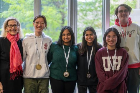 Five U-High students will advance to the National History Day finals in Washington, D.C. Cindy Jurisson has worked with students Alice Fan, Kaavya Shriram, Mahi Shah, Jade Deng and Andrew Pincus as they prepare for National History Day.
