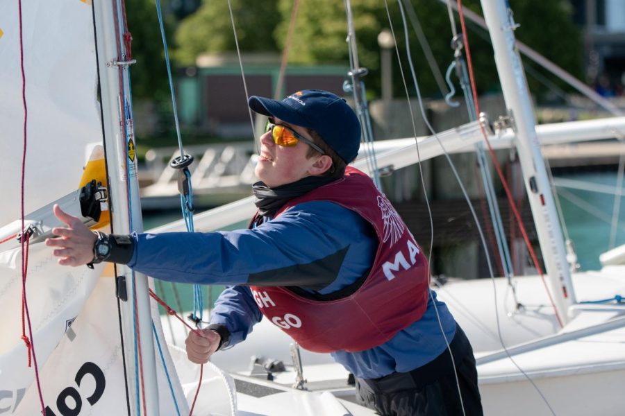 Sailing team places 9th in national regatta