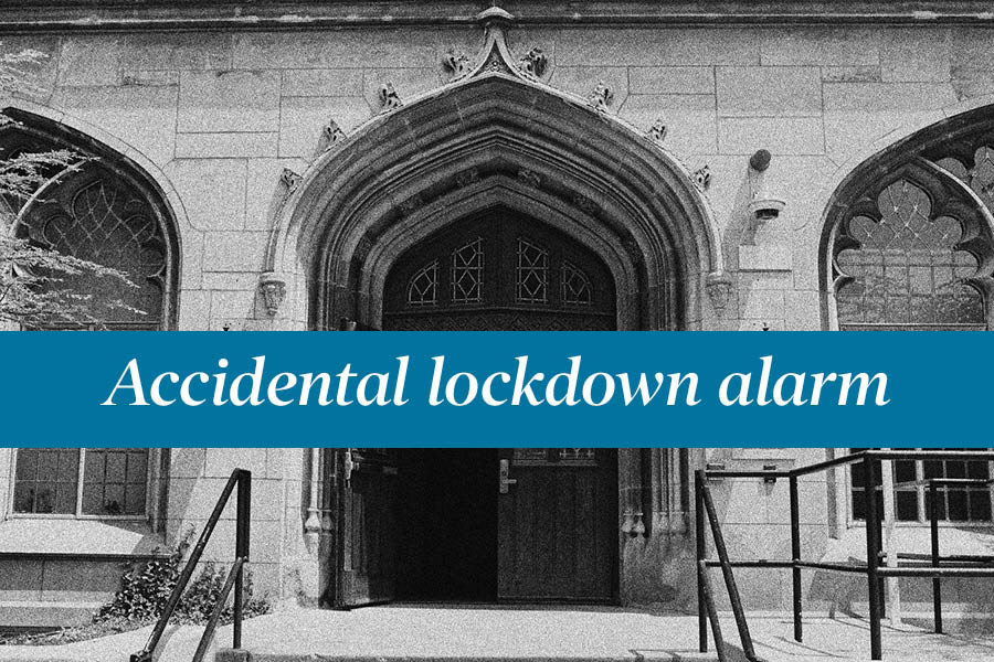On Nov. 27 at around 2:42 p.m. two different lockdown alerts were sent out on Historic Campus. The alerts were a false alarm triggered by human error. 