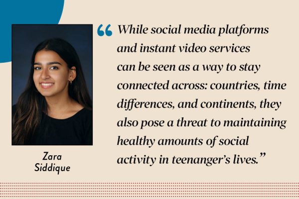 Sports & Leisure Editor Zara Siddique argues that while social media platforms and instant video services can be seen as a way to stay connected, they also pose a threat to maintaining healthy amounts of social activity.