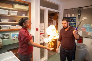 Over the past few years, there has been seen a large increase in the number of students from traditionally underrepresented backgrounds enrolling in AT Chemistry. The class aims to foster belonging and confidence in students to tackle a challenging science class.