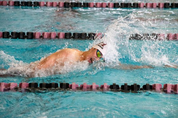 Boys swimming and diving places fourth at sectionals