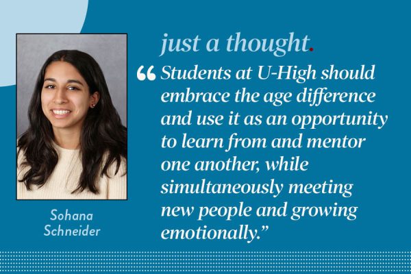 Reporter Sohana Schneider argues that students should embrace the age difference in classes and use it as an opportunity to learn from and mentor one another.