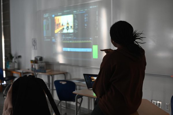 Every Wednesday at lunch, U-High Film Society  teaches students with basic filmmaking skills like using their phones, to work with actual equipment to  portray stories through film. 