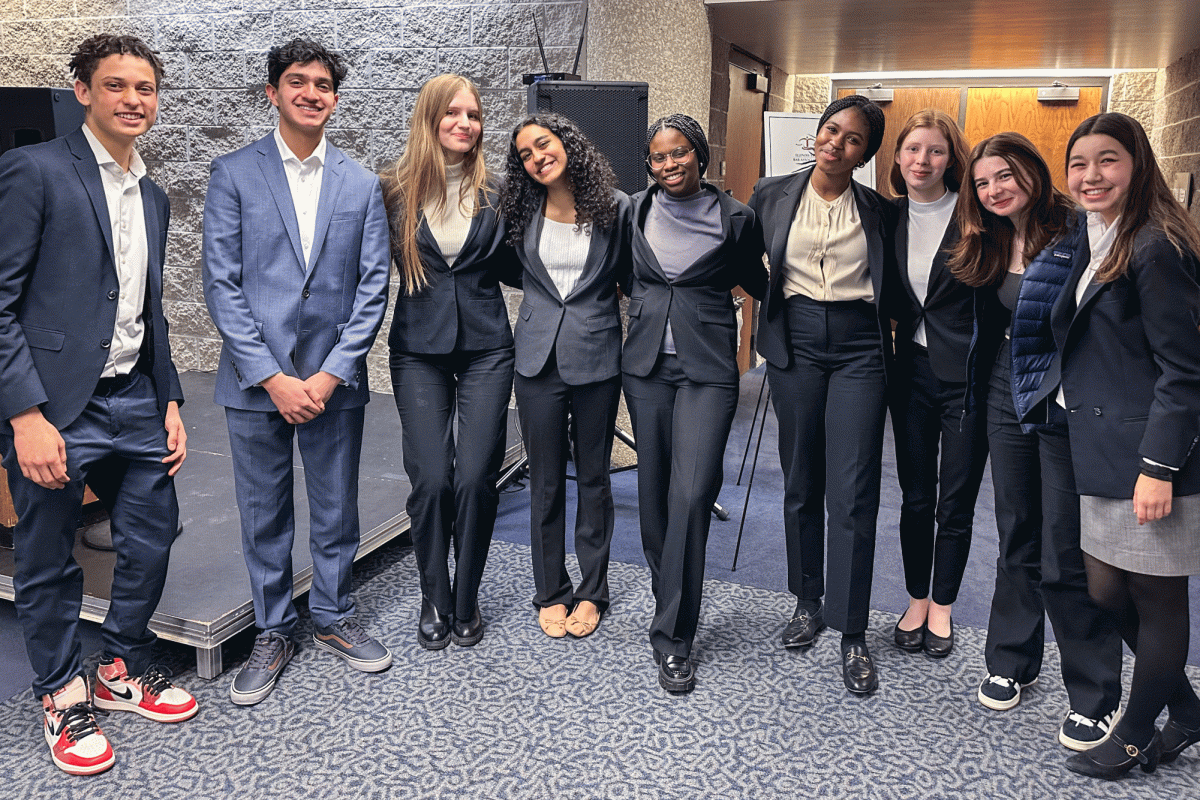 U-High’s mock trial team participated in the state Mock Trial competition on March 16-17 in Springfield where they connected with each other and gained experience.