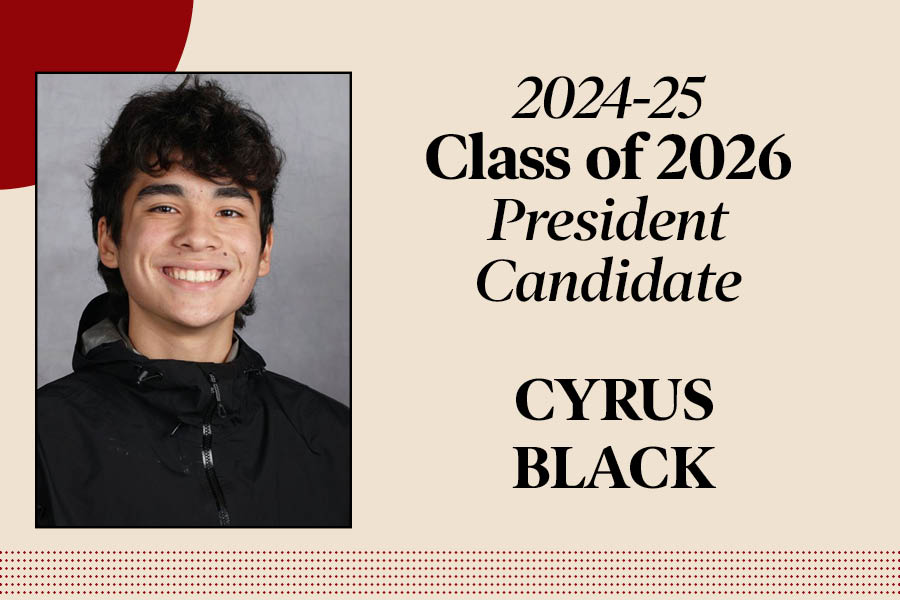 Cyrus Black: Candidate for Class of 2026 president