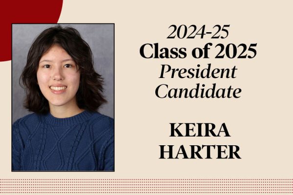 Keira Harter: Candidate for Class of 2025 president