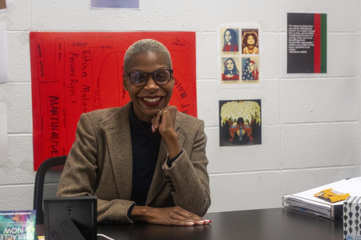 Learning coordinator Heavenly Hicks always has her door open to students, providing support for the U-High community. She tailors her methods to what each student needs, encouraging organizational skills and security.