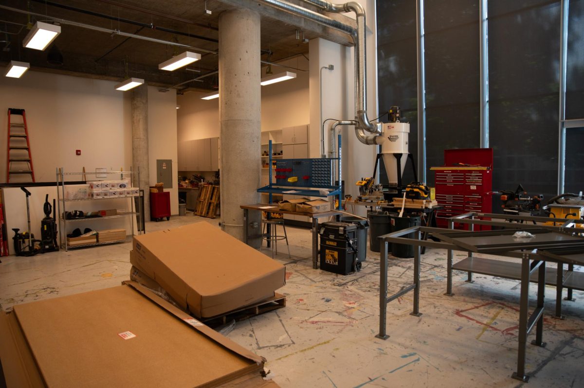 The makerspace moved locations over the summer. It used to be in N204, a classroom behind the Pritzker Traubert Family Library, and is now in N115 A and B.