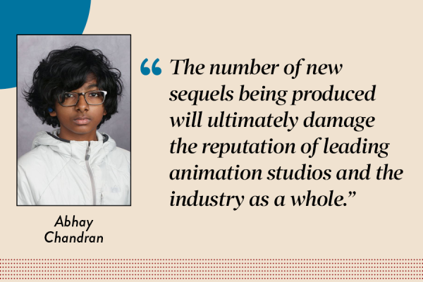 Reporter Abhay Chandran argues that sequels are harmful towards the animation industry and instead animators should produce authentic new stories.