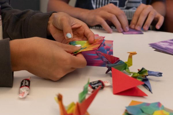 Navigation to Story: New Origami Club fosters relaxing, calming community